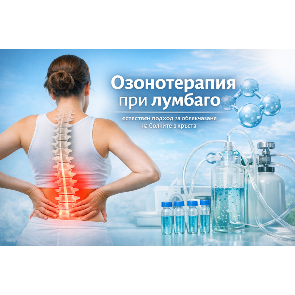 Озонотерапия при лумбаго – естествен подход за облекчаване на болките в кръста